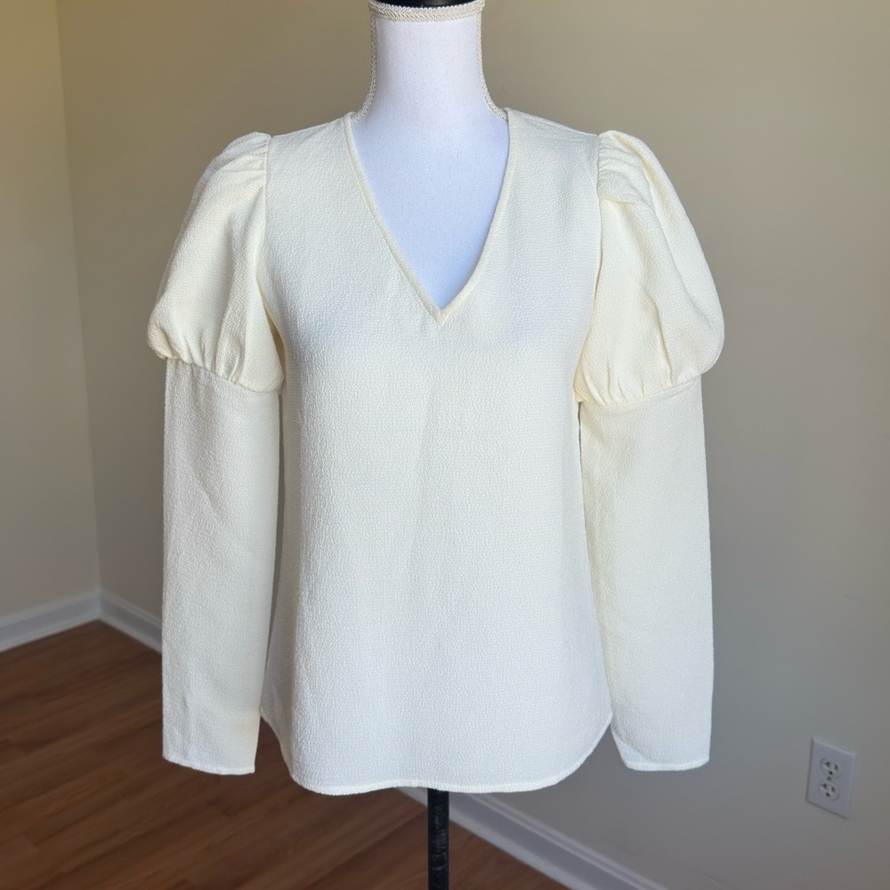 Express  || woman’s Leg-of-Mutton Sleeve Blouse size XS